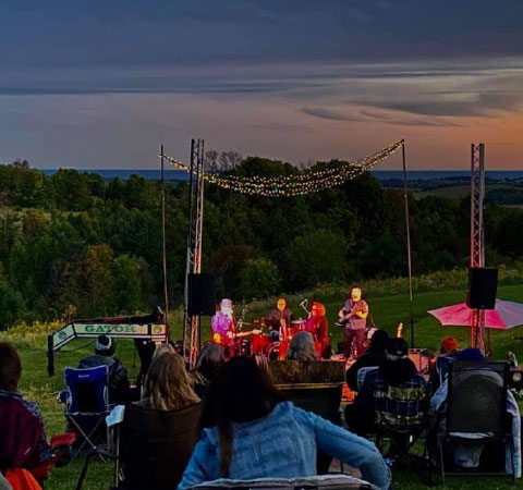 Live concert at Headwaters Farm