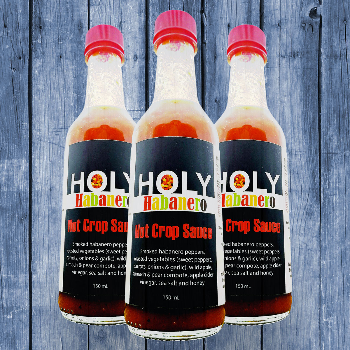 <strong>Holy Habanero<br>Hot Sauce<br><em>1 bottle</em>