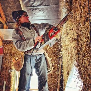 Working With Straw Bales